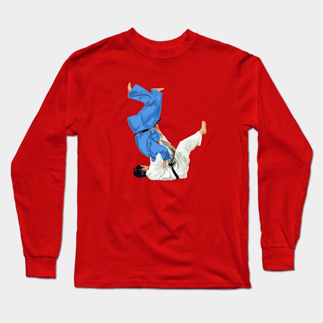 Judo Long Sleeve T-Shirt by sibosssr